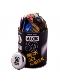 Текстурированные презервативы в кейсе MAXUS So Much Sex - 100 шт. - Maxus - купить с доставкой в Архангельске