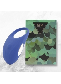 Синее кольцо с вибрацией Thor Cockring - FeelzToys - в Архангельске купить с доставкой
