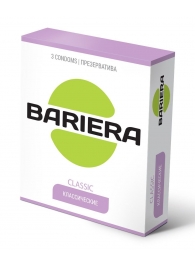Классические презервативы Bariera Classic - 3 шт. - Bariera - купить с доставкой в Архангельске