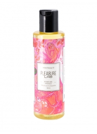 Массажное масло Pleasure Lab Delicate с ароматом пиона и пачули - 100 мл. - Pleasure Lab - купить с доставкой в Архангельске