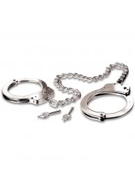 Металлические наручники Metal Leg Cuffs - Pipedream - купить с доставкой в Архангельске