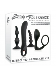 Набор стимуляторов простаты Intro To Prostate Kit - Zero Tolerance - в Архангельске купить с доставкой