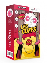 Металлические оковы с розовым мехом - Le Frivole - купить с доставкой в Архангельске