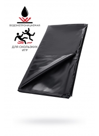 Черная простыня для секса из ПВХ - 220 х 200 см. - ToyFa - купить с доставкой в Архангельске