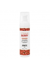 Разогревающее массажное масло  с ароматом клубники Gourmet Strawberry - 50 мл. - Exsens - купить с доставкой в Архангельске