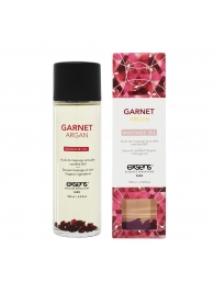 Органическое массажное масло GARNET ARGAN - 100 мл. - Exsens - купить с доставкой в Архангельске