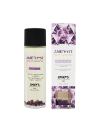 Органическое массажное масло AMETHYST SWEET ALMOND - 100 мл. - Exsens - купить с доставкой в Архангельске