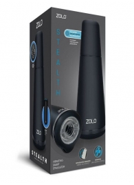 Вибрирующий смарт-мастурбатор ZOLO STEALTH - Zolo - в Архангельске купить с доставкой
