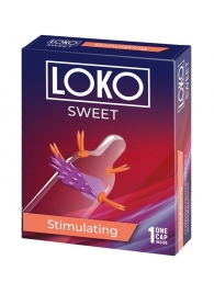 Стимулирующая насадка на пенис LOKO SWEET с возбуждающим эффектом - Sitabella - в Архангельске купить с доставкой