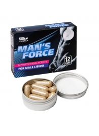 Пищевой концентрат для мужчин MANS FORCE  - 12 капсул - Sitabella - купить с доставкой в Архангельске