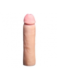 Телесная фаллическая насадка на пенис Magnum Xtender - 23 см. - Blush Novelties - в Архангельске купить с доставкой