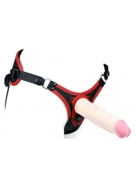 Пояс унисекс UNISEX Style с 2 насадками - LOVETOY (А-Полимер) - купить с доставкой в Архангельске