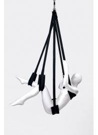 Черные секс-качели Anonymo №0503 - ToyFa - купить с доставкой в Архангельске