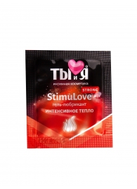 Разогревающий гель-лубрикант Stimulove Strong в одноразовой упаковке - 4 гр. - Биоритм - купить с доставкой в Архангельске
