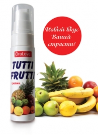 Гель-смазка Tutti-frutti со вкусом тропических фруктов - 30 гр. - Биоритм - купить с доставкой в Архангельске
