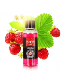 Массажное масло Eros fantasy с ароматом земляники - 50 мл. - Биоритм - купить с доставкой в Архангельске