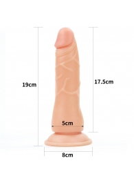 Женский страпон Easy Strapon Set 7.5 - 19 см. - Lovetoy - купить с доставкой в Архангельске