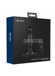 Черный вибростимулятор простаты Nexus Bolster - 12,3 см. - Nexus Range - в Архангельске купить с доставкой