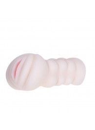 Рифленый мастурбатор-вагина из реалистичного материала - Baile - в Архангельске купить с доставкой