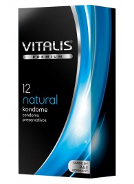 Классические презервативы VITALIS PREMIUM natural - 12 шт. - Vitalis - купить с доставкой в Архангельске