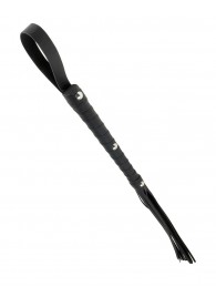 Чёрная плетка Deluxe Cat O  Nine - 62 см. - Pipedream - купить с доставкой в Архангельске