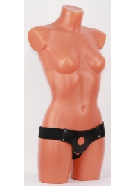 Универсальные черные трусики для страпона - БДСМ Арсенал - купить с доставкой в Архангельске