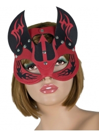 Маска дьяволицы с рожками - LOVETOY (А-Полимер) - купить с доставкой в Архангельске