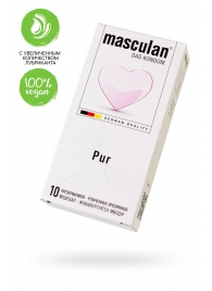 Супертонкие презервативы Masculan Pur - 10 шт. - Masculan - купить с доставкой в Архангельске