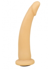 Телесная гладкая насадка-фаллоимитатор Harness - 20 см. - LOVETOY (А-Полимер) - купить с доставкой в Архангельске