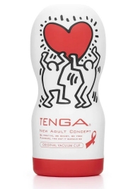 Мастурбатор Keith Haring Cup Deep Throat - Tenga - в Архангельске купить с доставкой