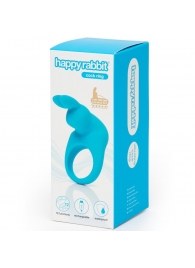 Голубое эрекционное виброкольцо Happy Rabbit Rechargeable Rabbit Cock Ring - Happy Rabbit - в Архангельске купить с доставкой