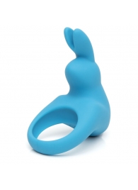 Голубое эрекционное виброкольцо Happy Rabbit Rechargeable Rabbit Cock Ring - Happy Rabbit - в Архангельске купить с доставкой