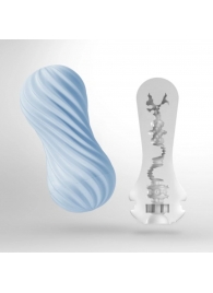 Мастурбатор Tenga Flex Bubbly Blue - Tenga - в Архангельске купить с доставкой
