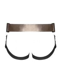 Бронзовый пояс для насадок Curious Harness - Strap-on-me - купить с доставкой в Архангельске