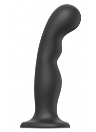 Черная насадка Strap-On-Me Dildo Plug P G size XXL - Strap-on-me - купить с доставкой в Архангельске