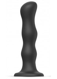 Черная насадка Strap-On-Me Dildo Geisha Balls size XL - Strap-on-me - купить с доставкой в Архангельске