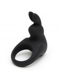 Черное эрекционное виброкольцо Happy Rabbit Rechargeable Rabbit Cock Ring - Happy Rabbit - в Архангельске купить с доставкой