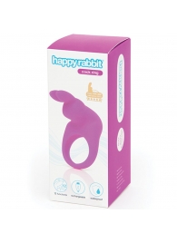 Фиолетовое эрекционное виброкольцо Happy Rabbit Rechargeable Rabbit Cock Ring - Happy Rabbit - в Архангельске купить с доставкой