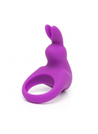 Фиолетовое эрекционное виброкольцо Happy Rabbit Rechargeable Rabbit Cock Ring - Happy Rabbit - в Архангельске купить с доставкой
