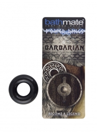 Чёрное эрекционное кольцо Barbarian - Bathmate - в Архангельске купить с доставкой