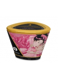 Массажная свеча Rose Petals с ароматом розы - 170 мл. - Shunga - купить с доставкой в Архангельске