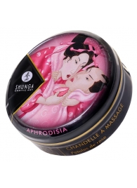 Массажная свеча Rose Petals с ароматом розы - 30 мл. - Shunga - купить с доставкой в Архангельске