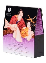 Соль для ванны Lovebath Sensual lotus, превращающая воду в гель - 650 гр. - Shunga - купить с доставкой в Архангельске