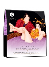 Соль для ванны Lovebath Sensual lotus, превращающая воду в гель - 650 гр. - Shunga - купить с доставкой в Архангельске