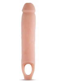 Телесная насадка на пенис 11.5 Inch Cock Sheath Penis Extender - 29,2 см. - Blush Novelties - в Архангельске купить с доставкой
