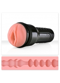 Мастурбатор-вагина Fleshlight - Pink Lady Mini-Lotus - Fleshlight - в Архангельске купить с доставкой