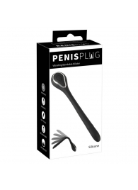 Черный гибкий уретральный стимулятор с вибрацией Vibrating Bendable Dilator - 13,5 см. - Orion - купить с доставкой в Архангельске