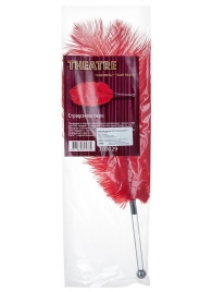 Красное страусовое пёрышко - ToyFa - купить с доставкой в Архангельске