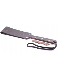 Гладкий мягкий удлиненный пэддл с заклепками - 32 см. - Crazy Handmade - купить с доставкой в Архангельске