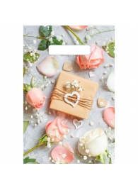 Полиэтиленовый пакет  Подарочек  с вырубной усиленной ручкой - 20 х 30 см. - Сима-Ленд - купить с доставкой в Архангельске